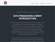 Tablet Screenshot of gitaprakashan.com